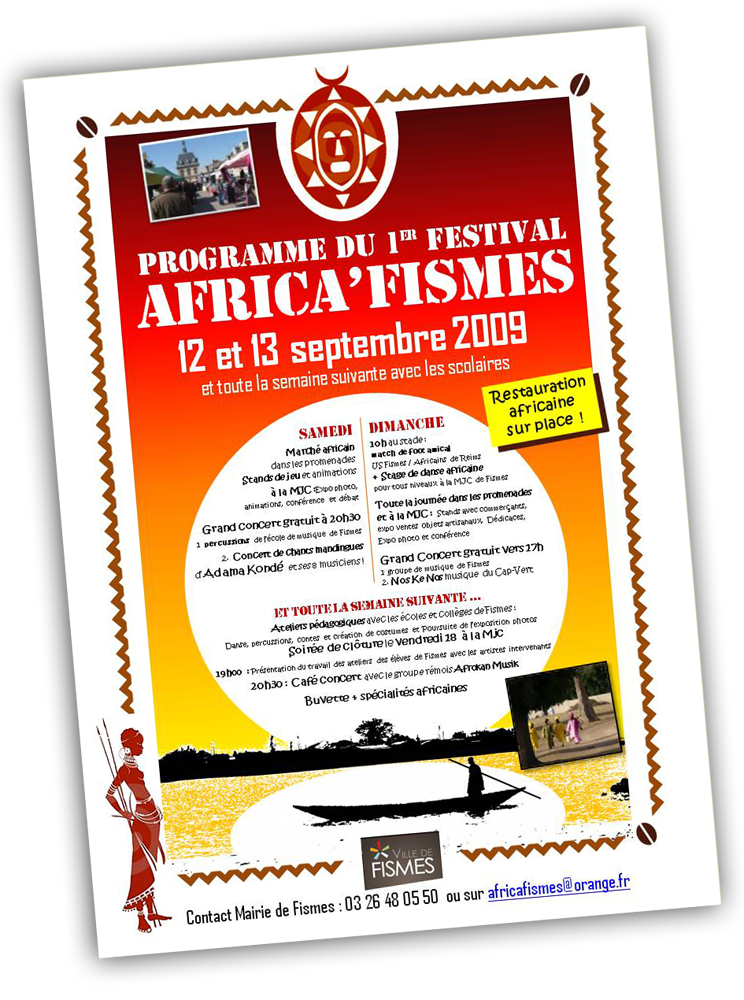 Affiche africafismes 2009