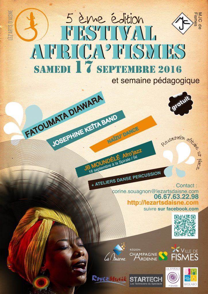 Affiche Africa'Fismes 2016